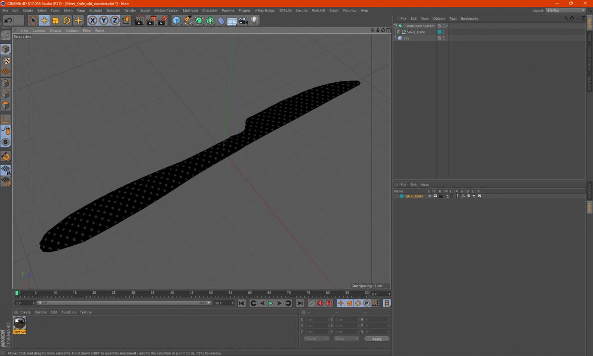 Silver Knife 3D