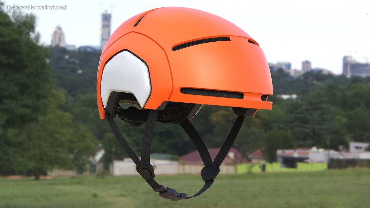 Kids Helmets Orange Generic 3D