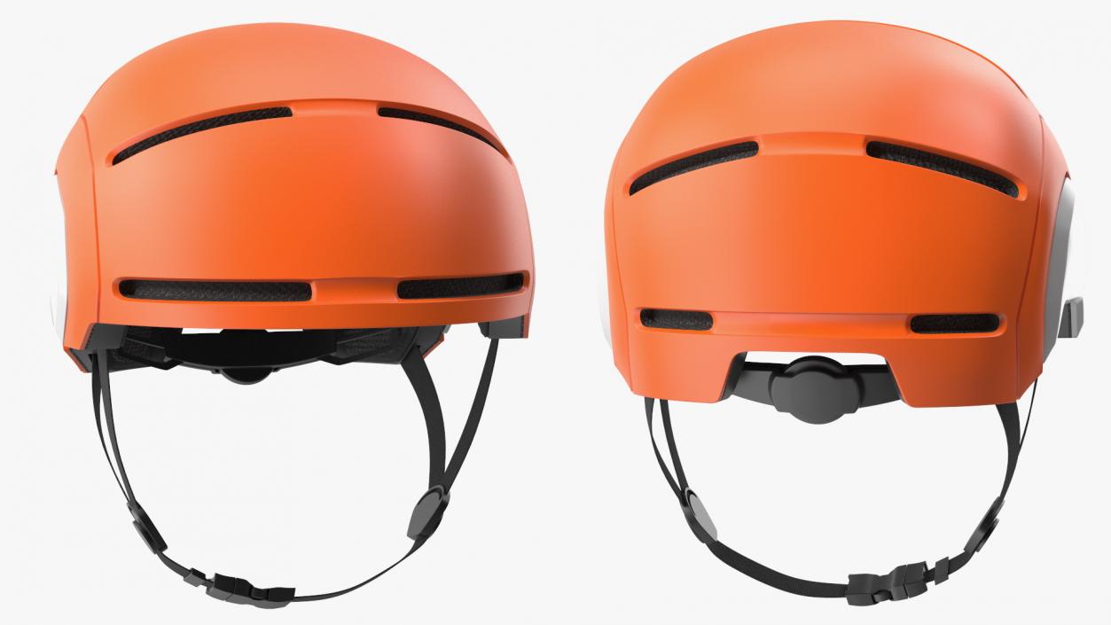 Kids Helmets Orange Generic 3D