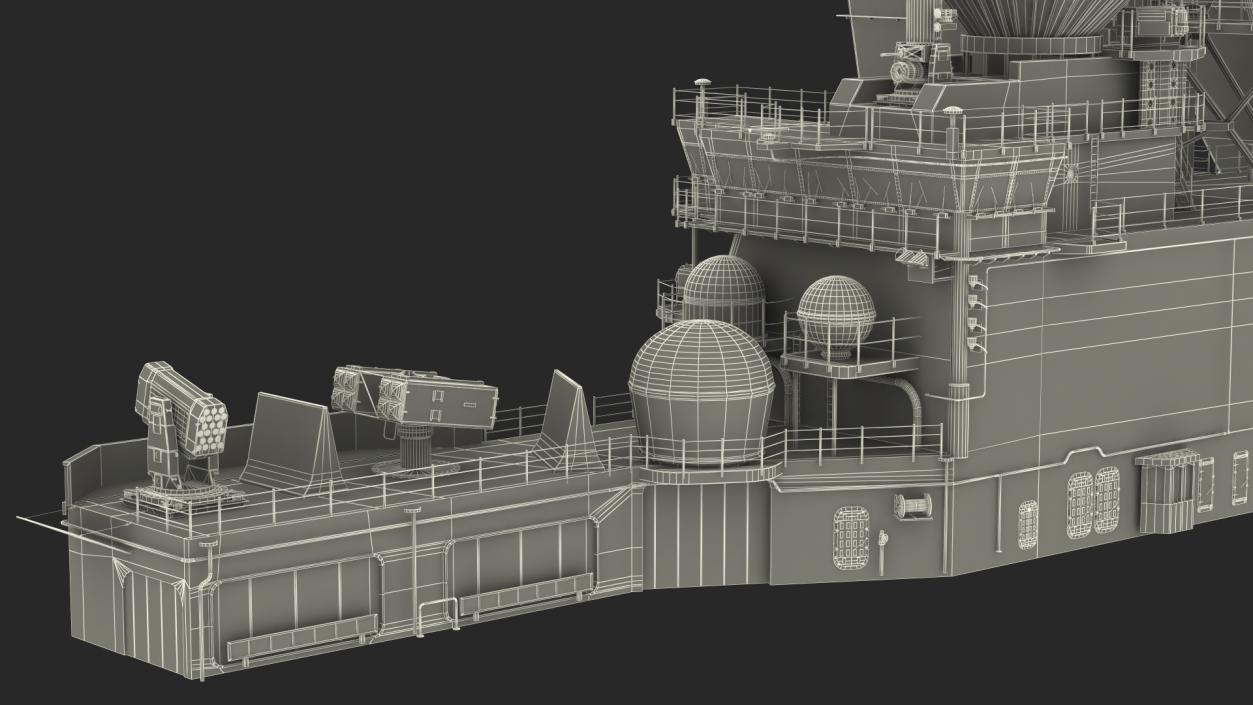 3D model Military Ship Bridge