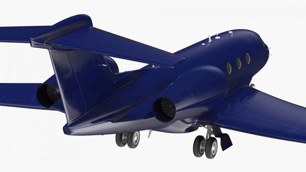 Twin Engine Business Jet 3D model