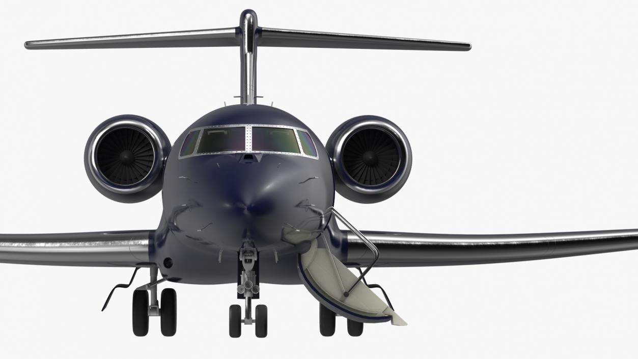 Twin Engine Business Jet 3D model