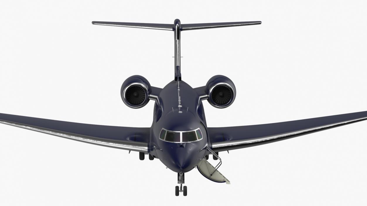 Twin Engine Business Jet 3D model