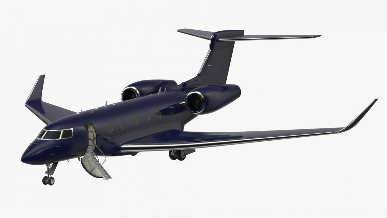 Twin Engine Business Jet 3D model