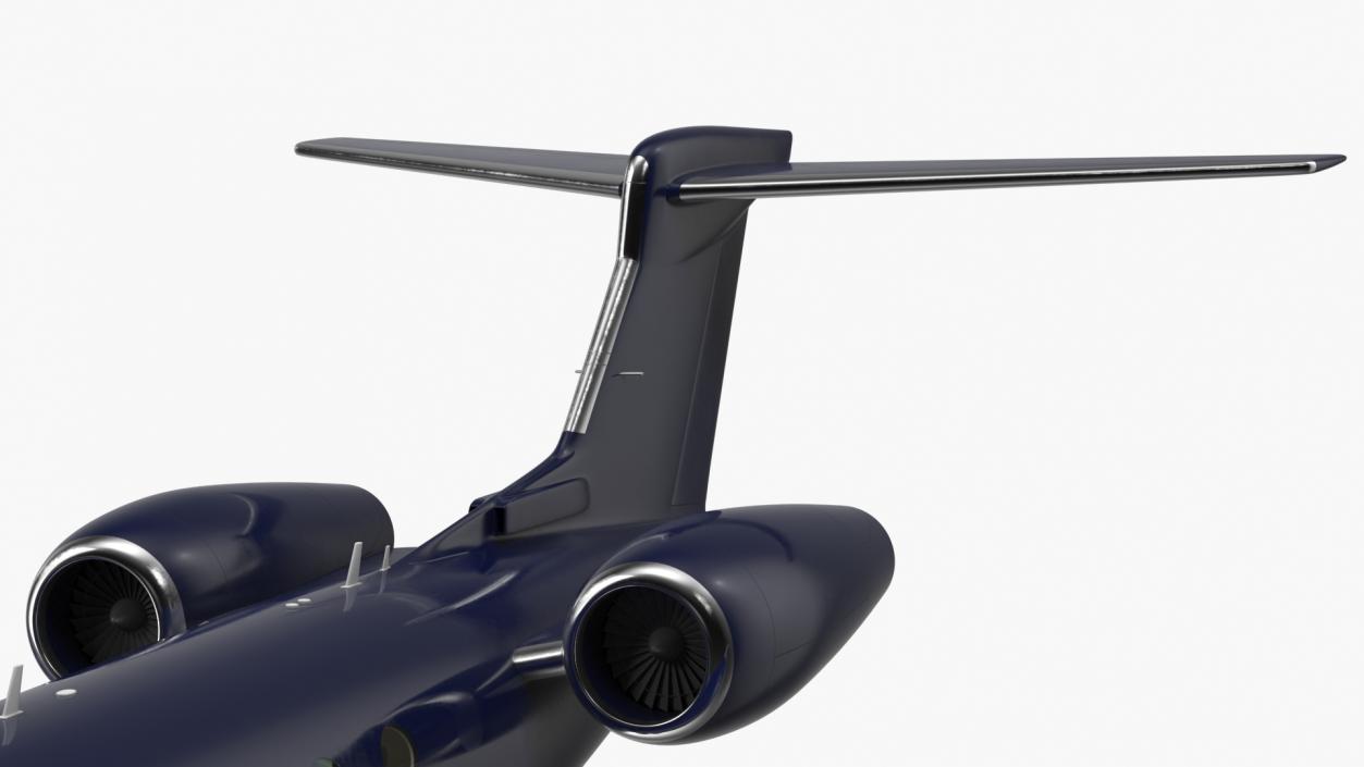 Twin Engine Business Jet 3D model