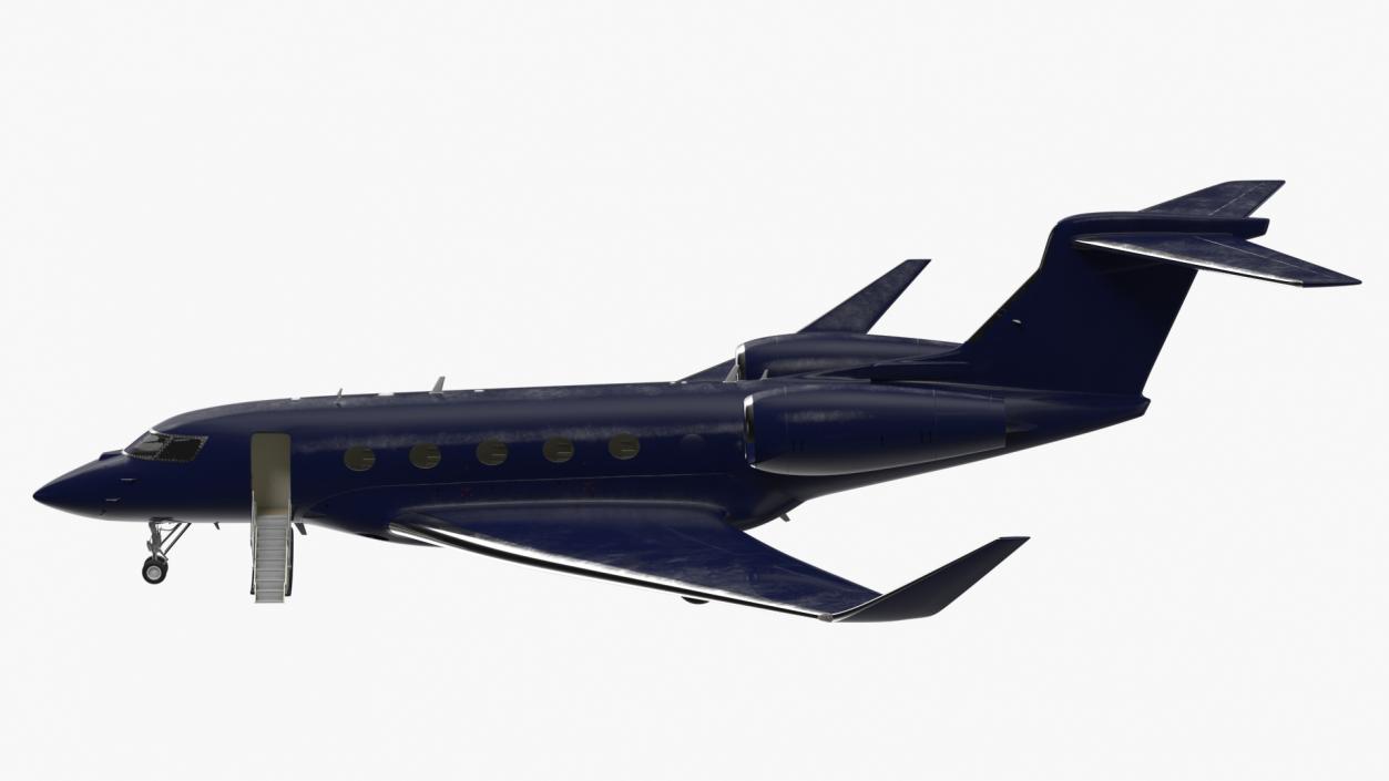 Twin Engine Business Jet 3D model