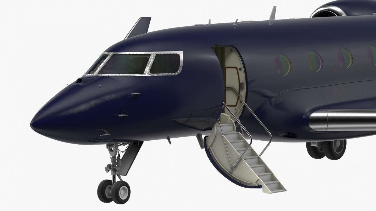 Twin Engine Business Jet 3D model