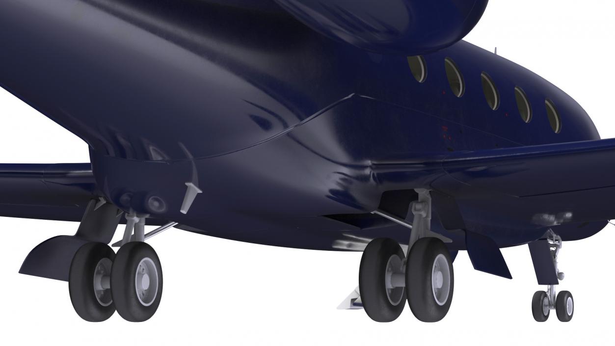 Twin Engine Business Jet 3D model