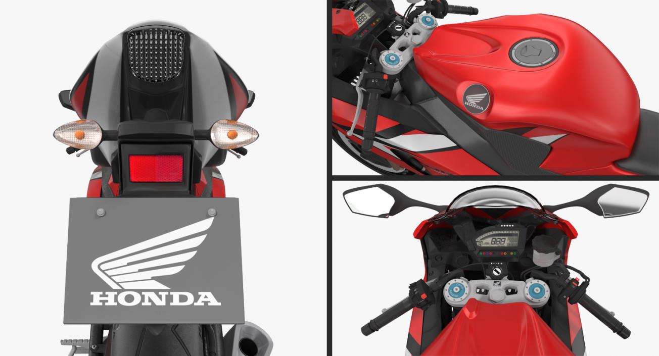 New Honda CBR1000RR Fireblade SP 2016 3D