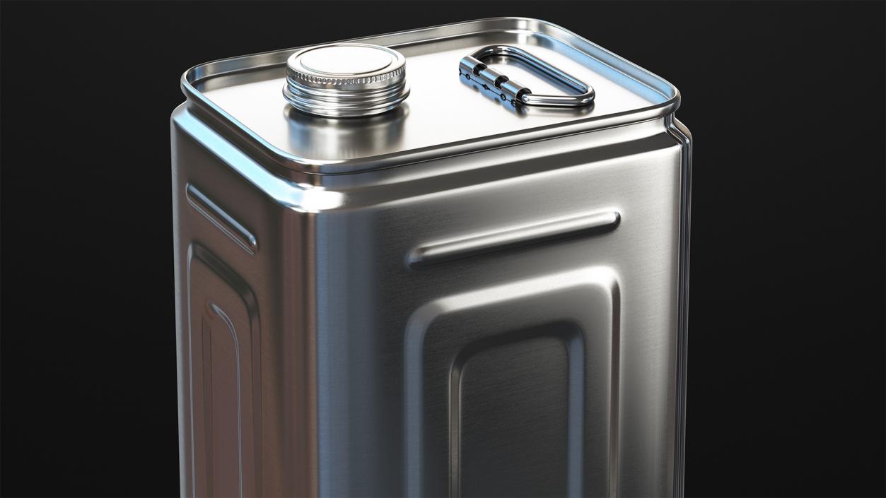 Olive Oil 5 Litre Metal Can 3D