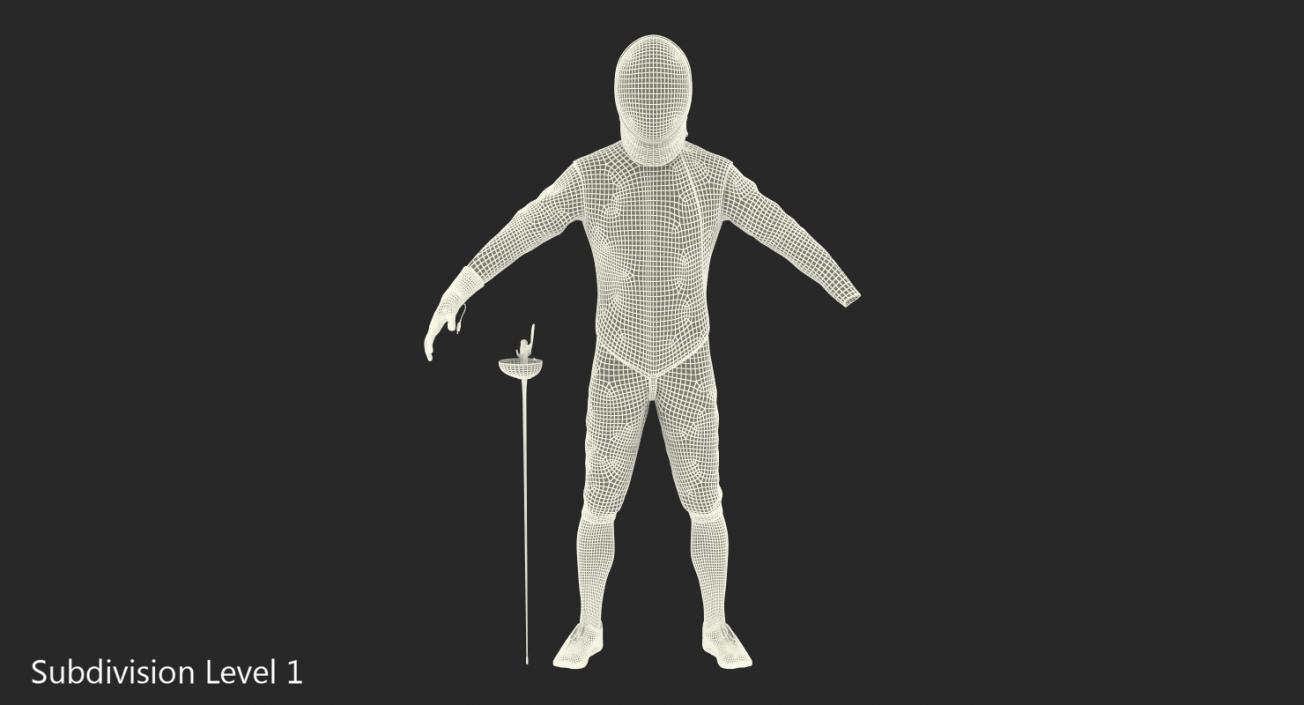 3D Fencer Suit