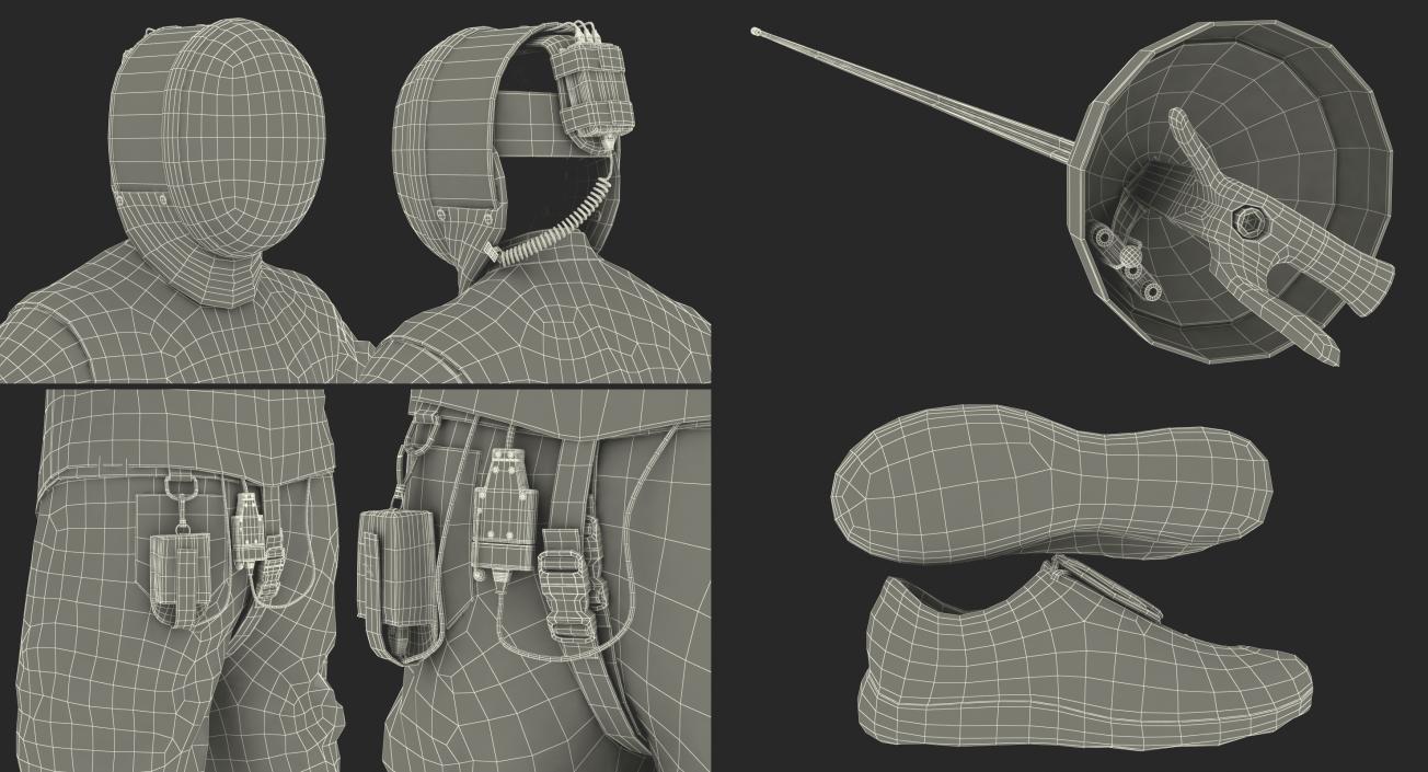 3D Fencer Suit