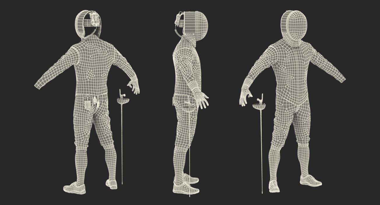 3D Fencer Suit