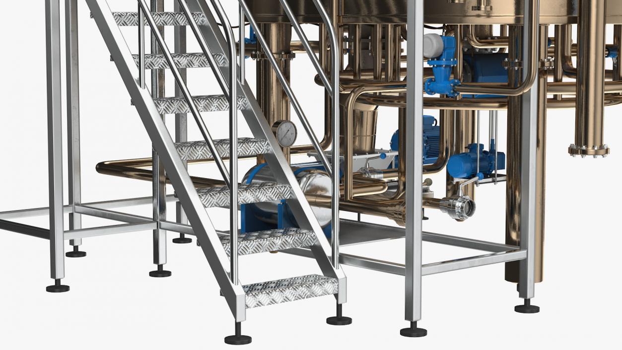 Alcohol Production Plant 3D model