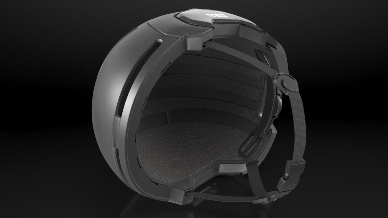 Segway Helmet Black 3D model