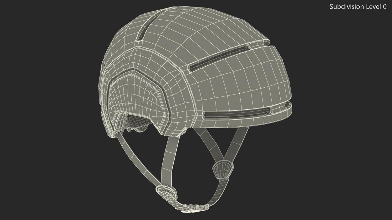 Segway Helmet Black 3D model