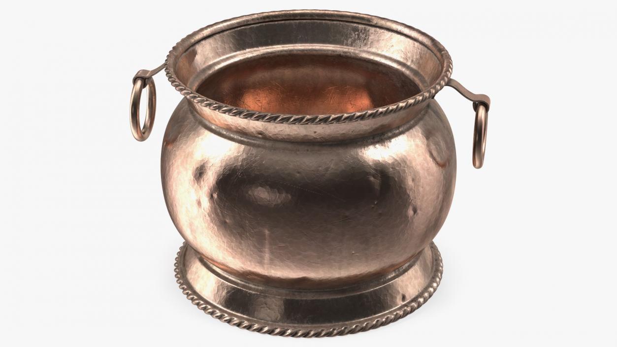 Antique Copper Cookware Collection 3D model