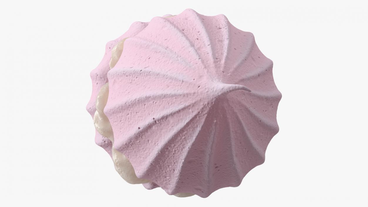 3D Meringue Pink with Vanilla Filling 2