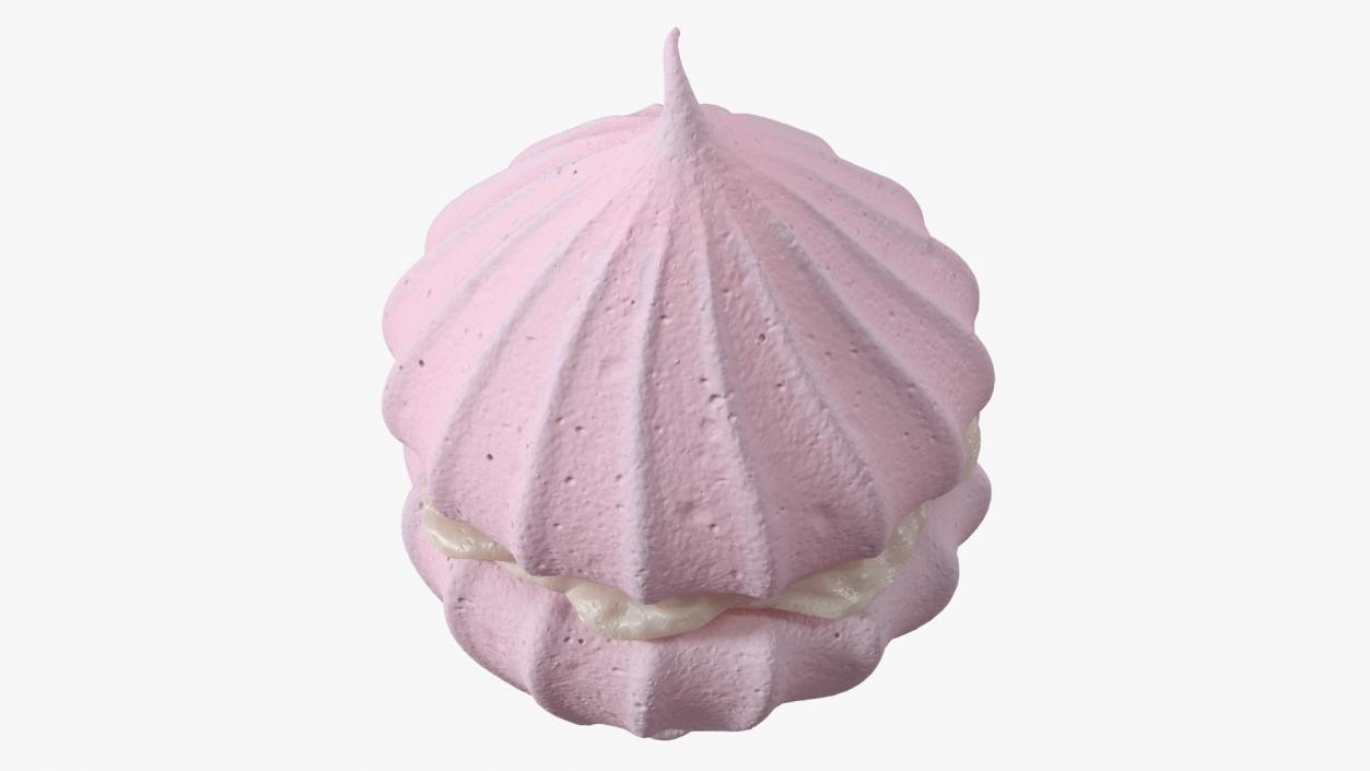 3D Meringue Pink with Vanilla Filling 2