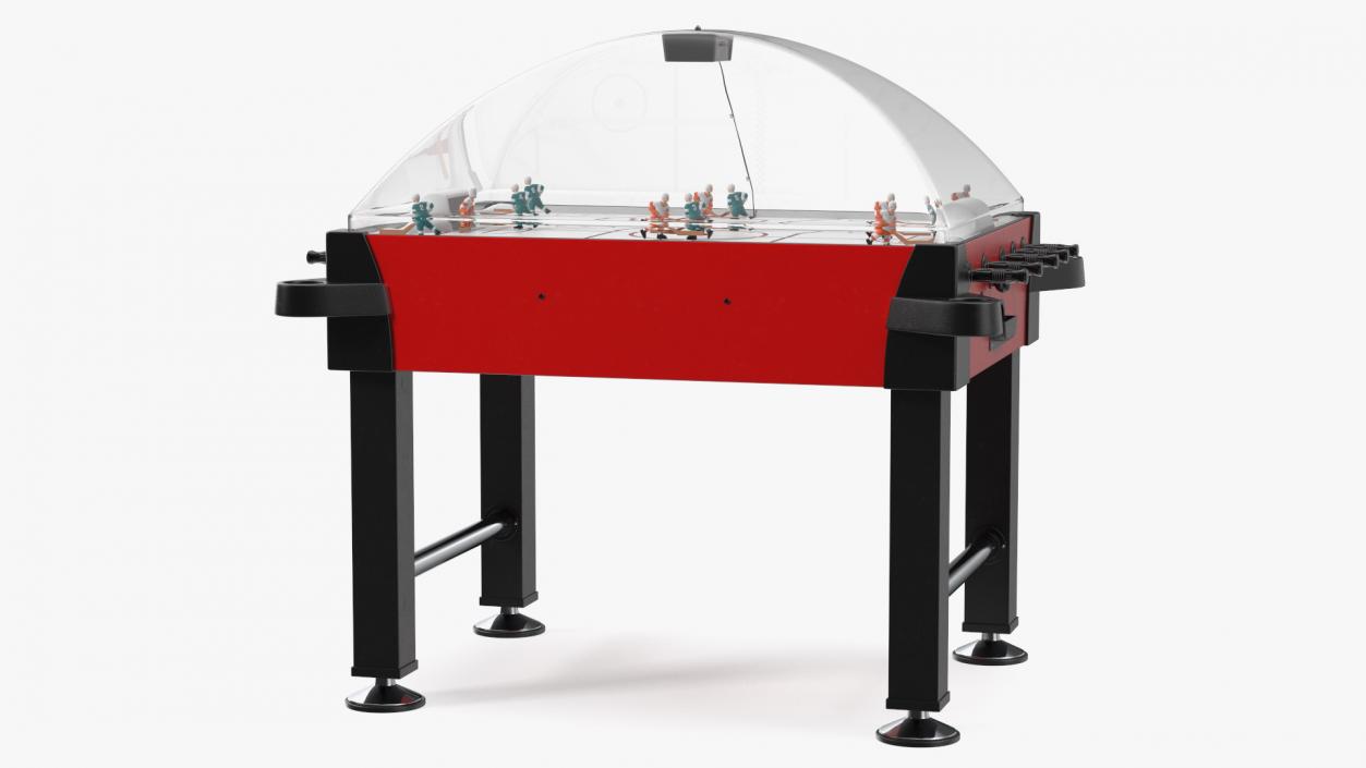 3D model Stick Hockey Table Rigged