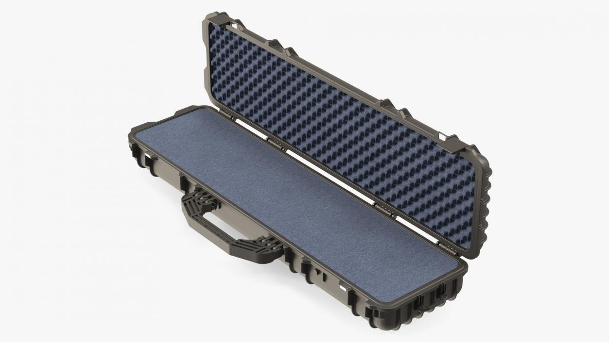 3D Rifle Hard Case Black