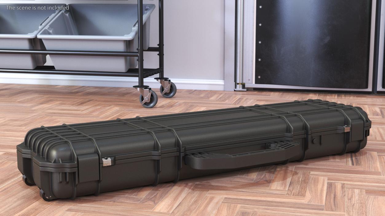 3D Rifle Hard Case Black