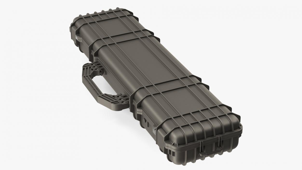 3D Rifle Hard Case Black