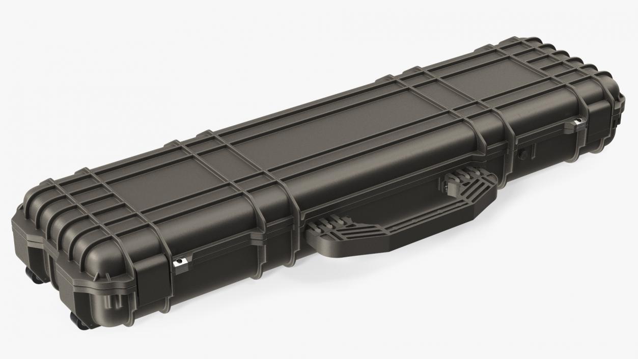 3D Rifle Hard Case Black