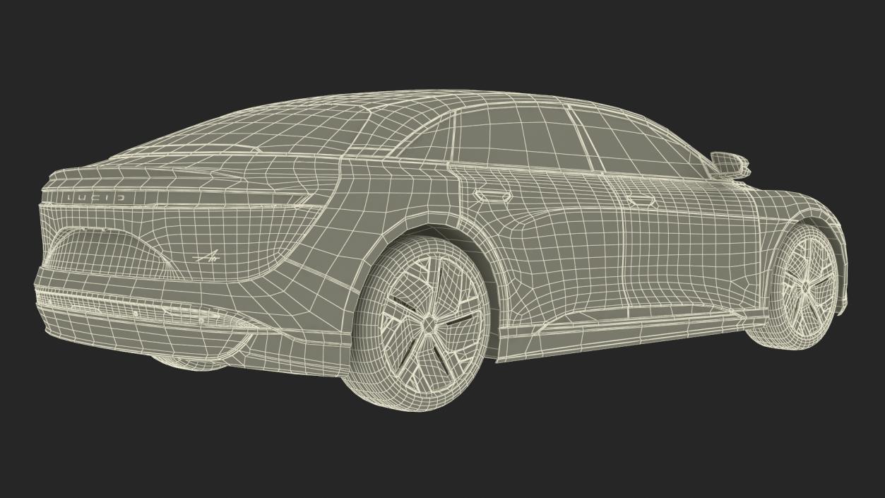 Charging Station and Electric Cars 3D model