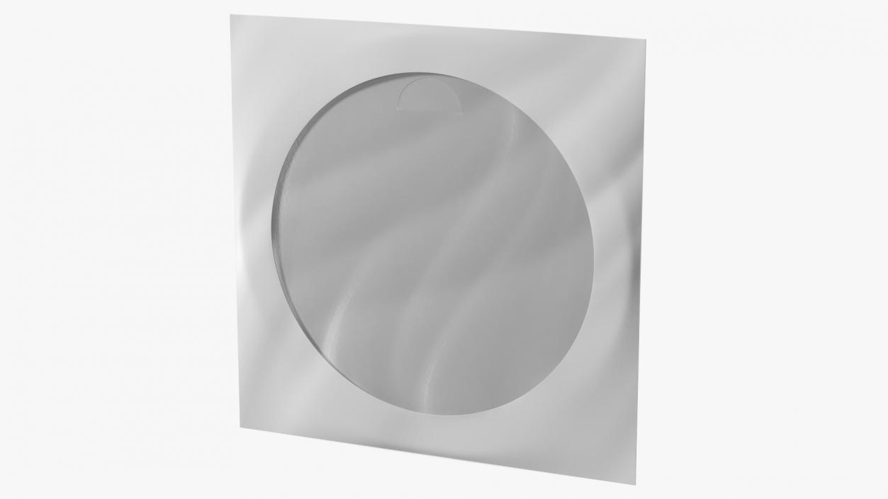 3D CD Paper Sleeve with Clear Window model