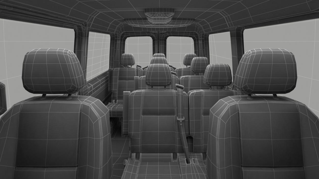 3D model Mercedes Sprinter Tourer 319 Rigged