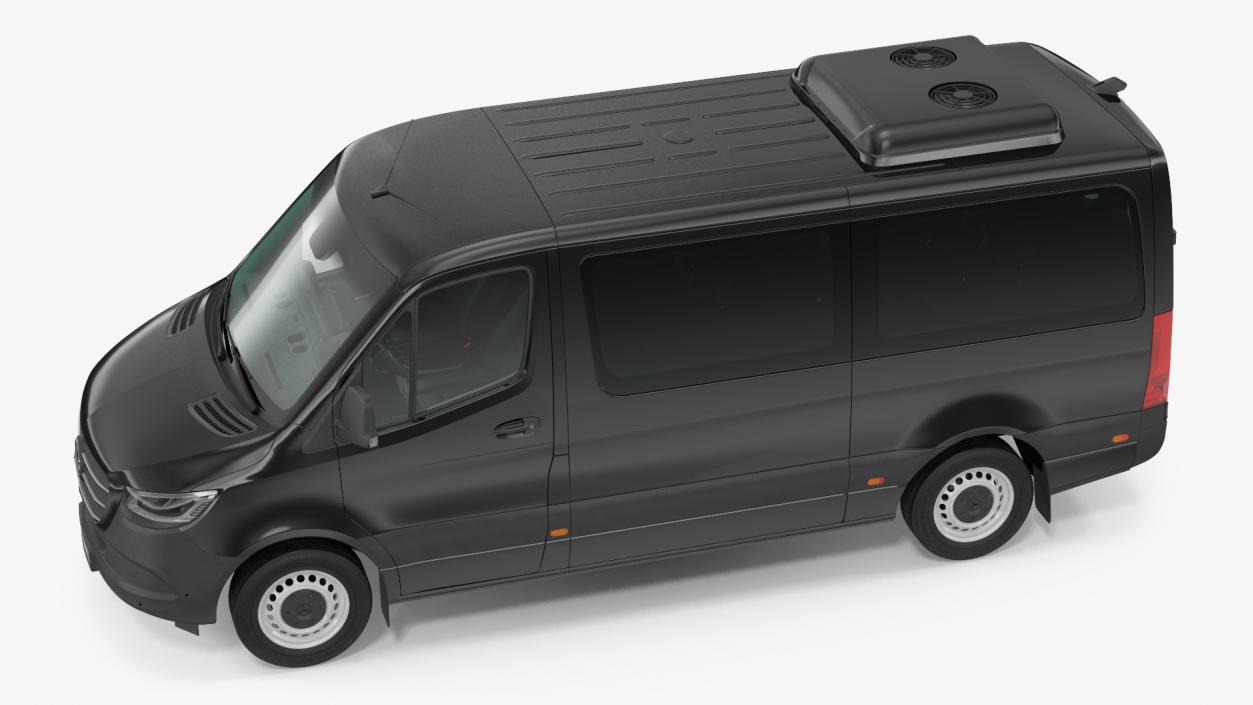 3D model Mercedes Sprinter Tourer 319 Rigged