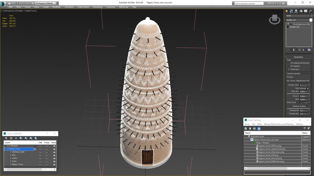 Pigeon Tower 3D