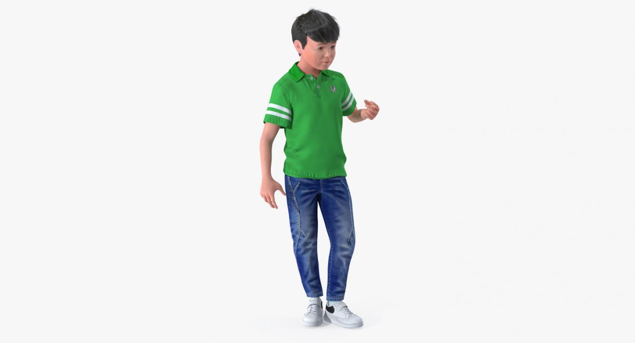 3D Teenage Boys Collection model