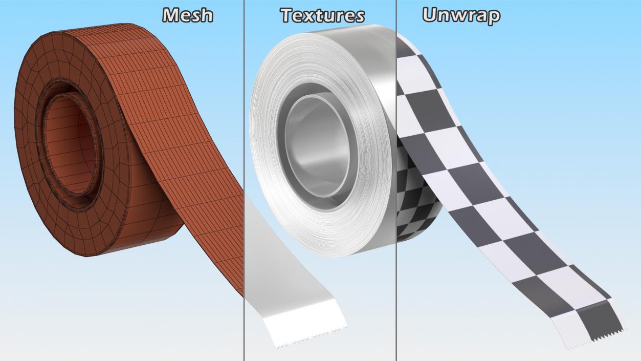 3D Transparent Duct Tape