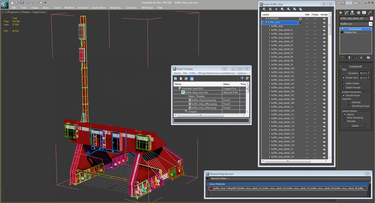 3D Buffer Stop