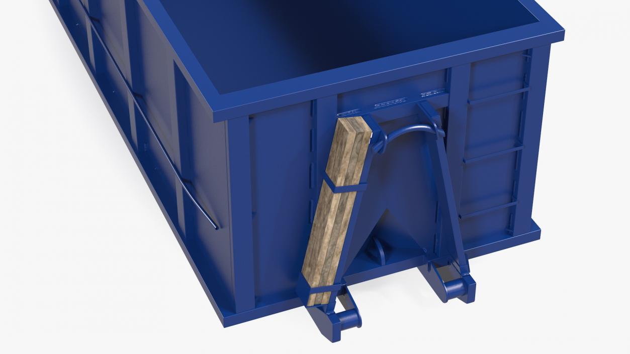 3D model Roll Off Dumpster Container 30 Yard