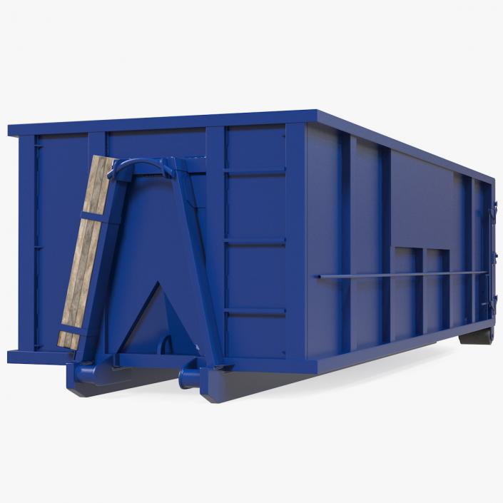 3D model Roll Off Dumpster Container 30 Yard