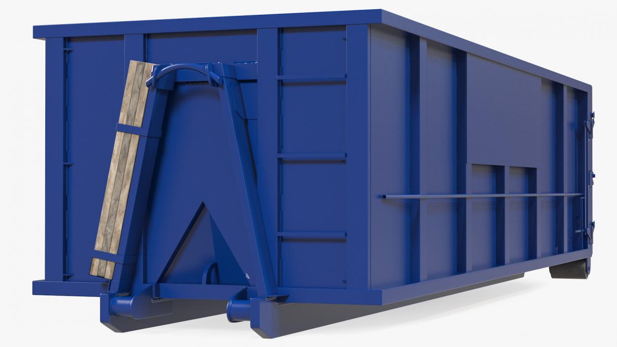 3D model Roll Off Dumpster Container 30 Yard