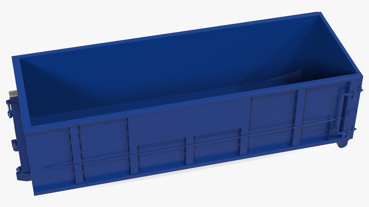 3D model Roll Off Dumpster Container 30 Yard