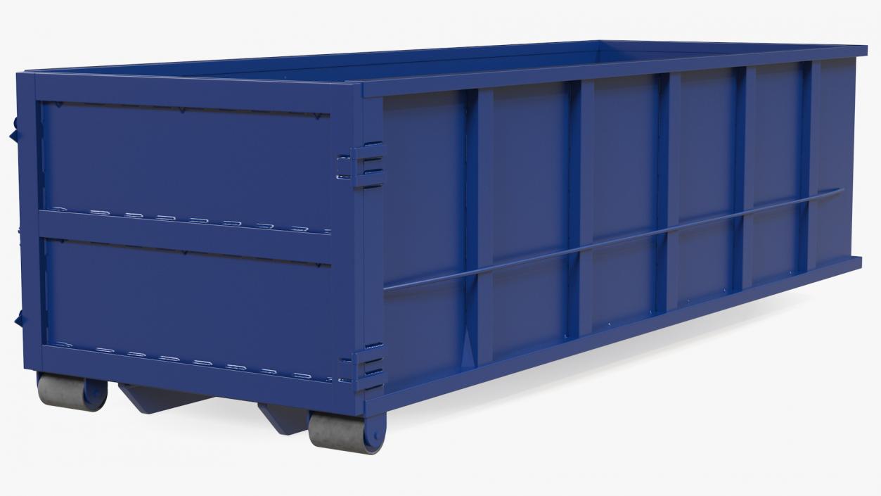 3D model Roll Off Dumpster Container 30 Yard