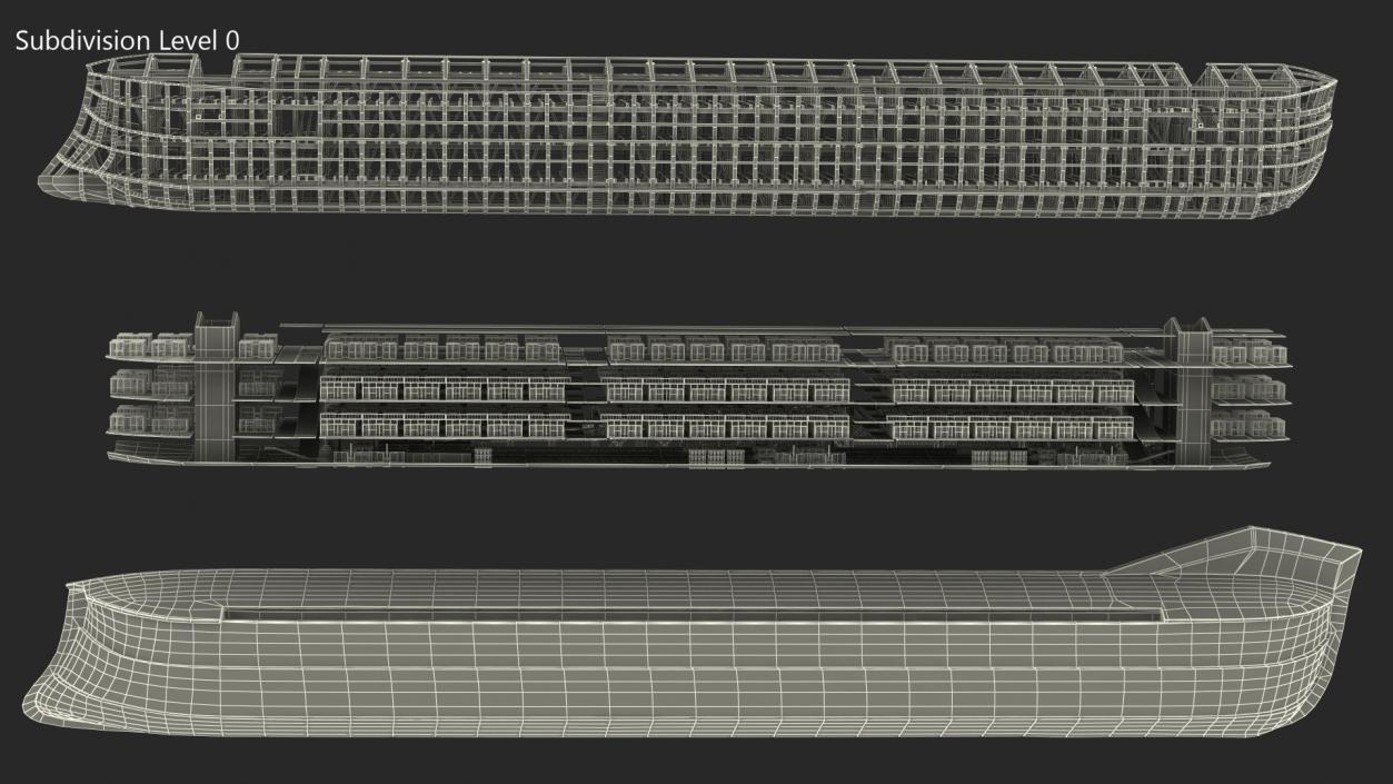 3D Noah Ark with transparency