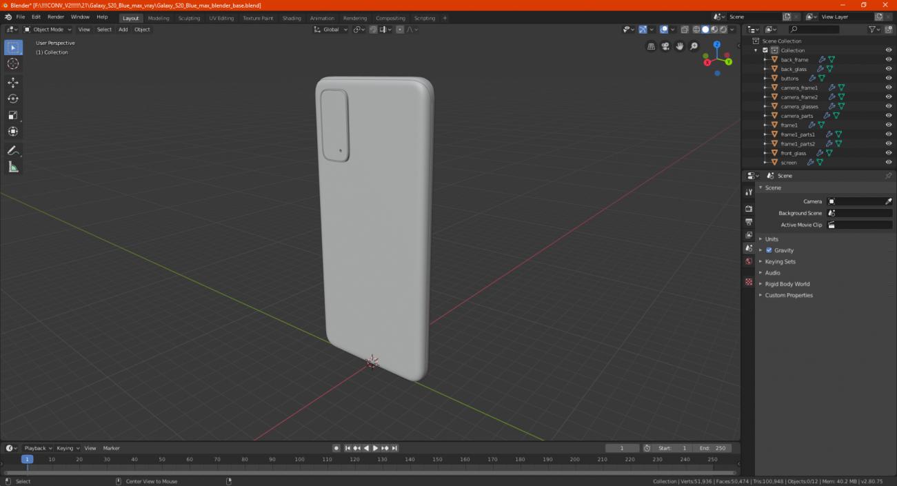 3D Smartphone Plus Generic model