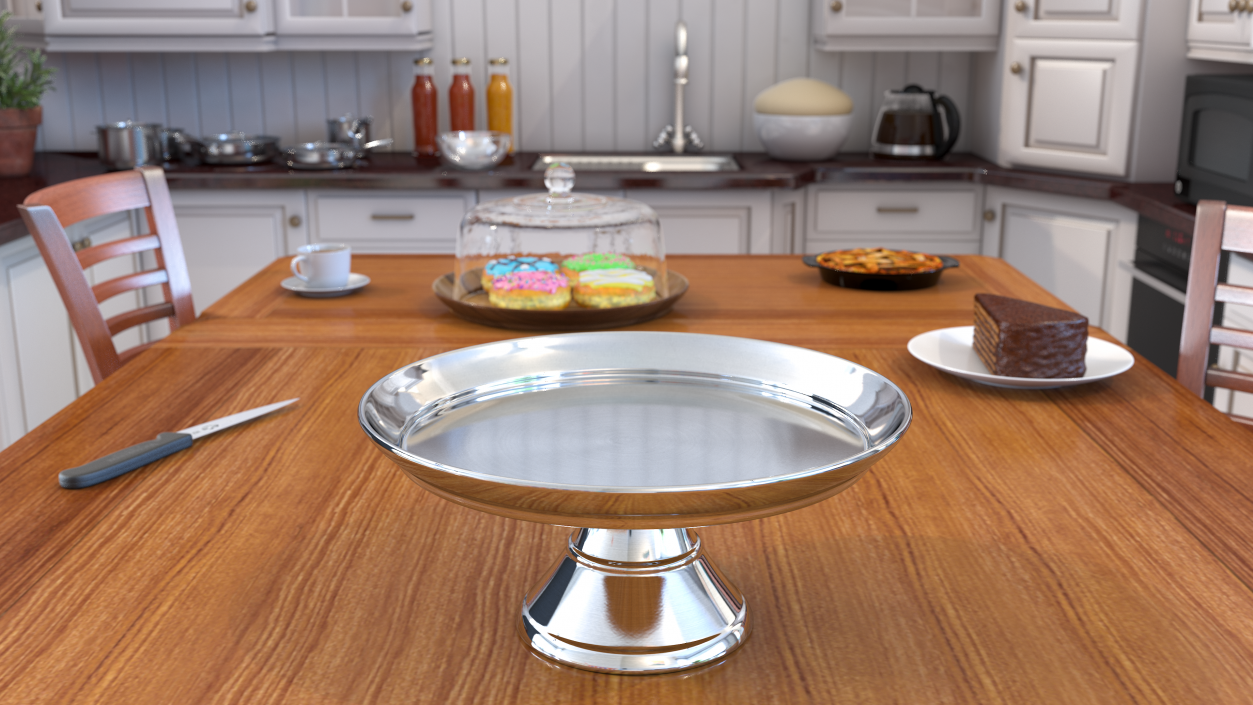 3D Cake Stand Metal