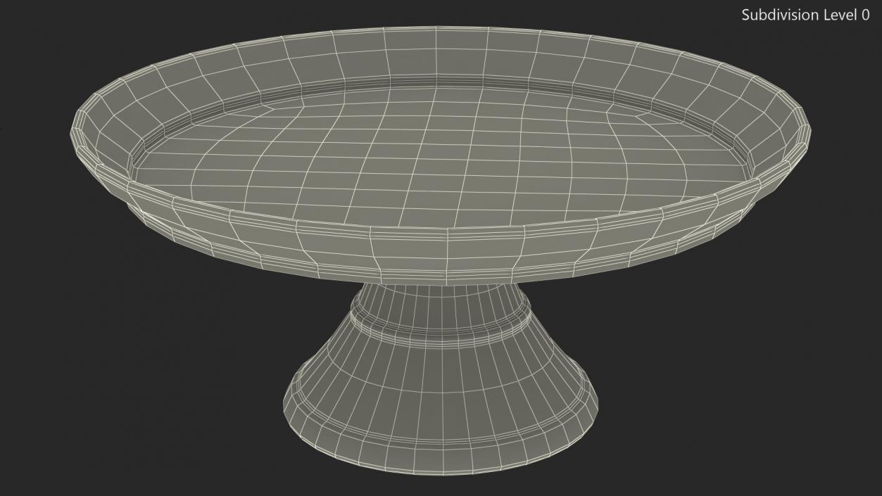 3D Cake Stand Metal