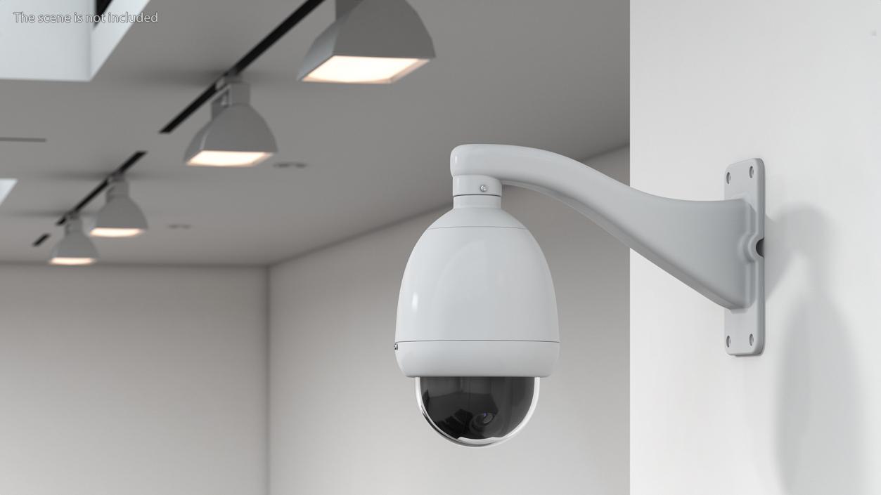 3D Wall Mounted Security Surveillance Camera