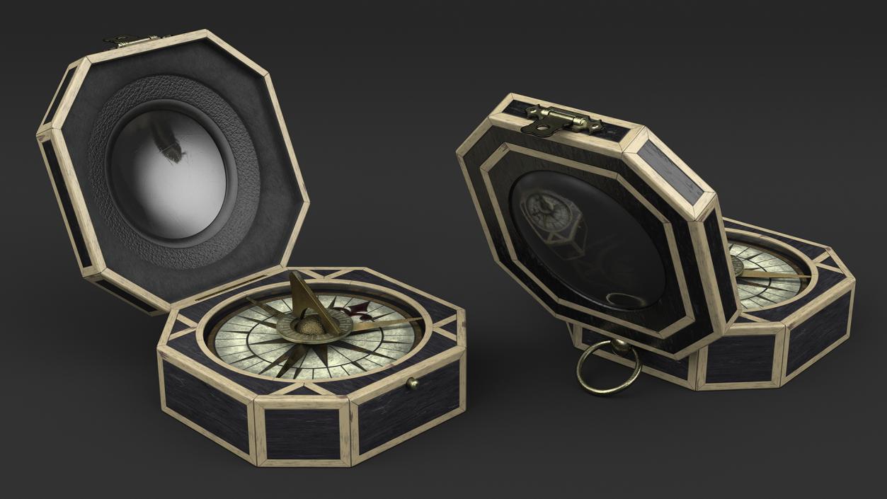 Compasses Collection 4 3D