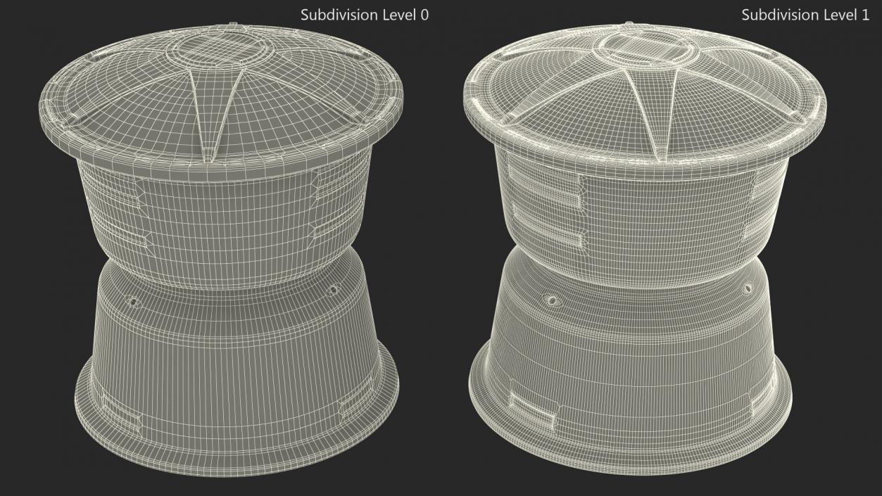 3D Impact Attenuator Combination Barrel 2 model