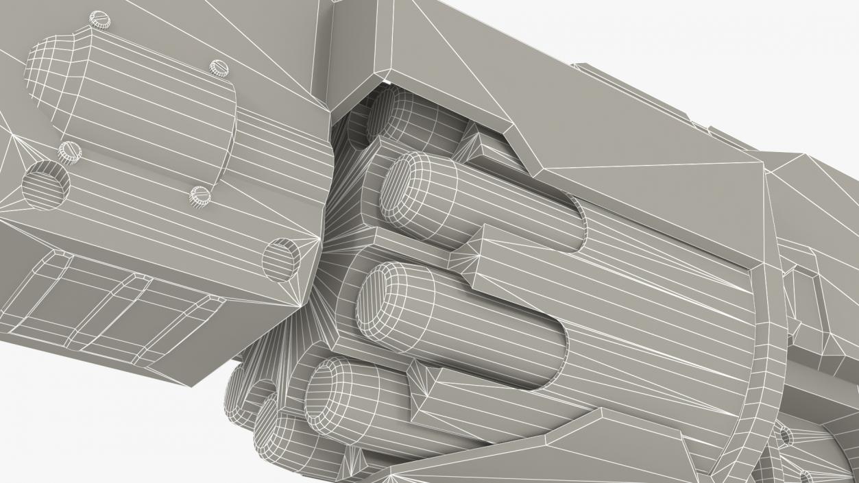 Nerf N-Strike Stockade 3D