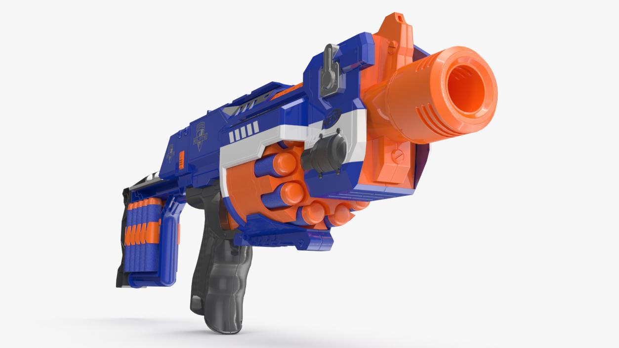 Nerf N-Strike Stockade 3D